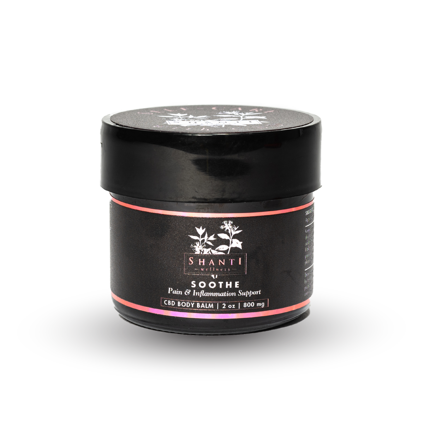 Soothe CBD Balm 800mg for Topical Use- Lavender + Eucalyptus - Shanti Wellness