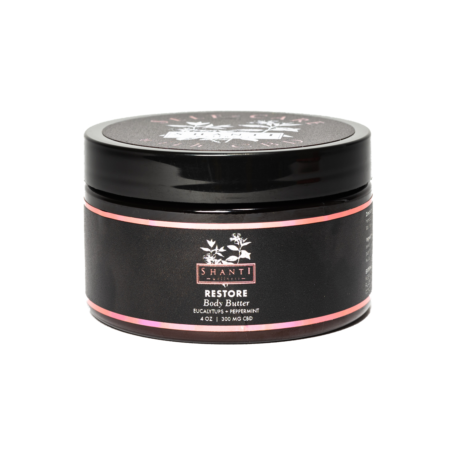 Restore CBD Body Butter - Peppermint + Eucalyptus - Shanti Wellness